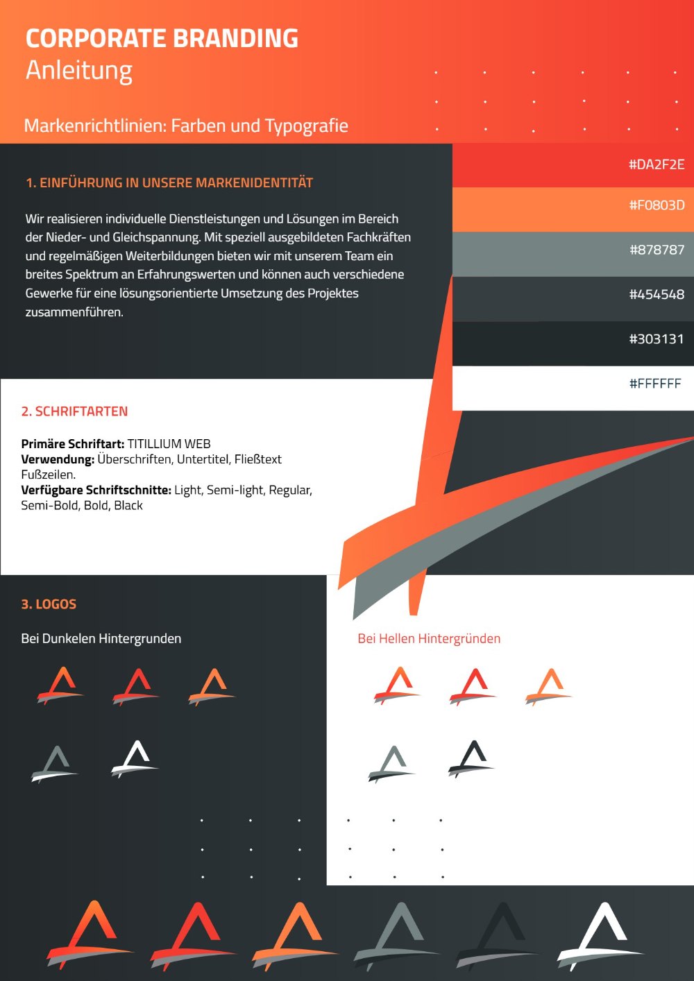 SCHILLING GROUP Brand Guidelines, page 1